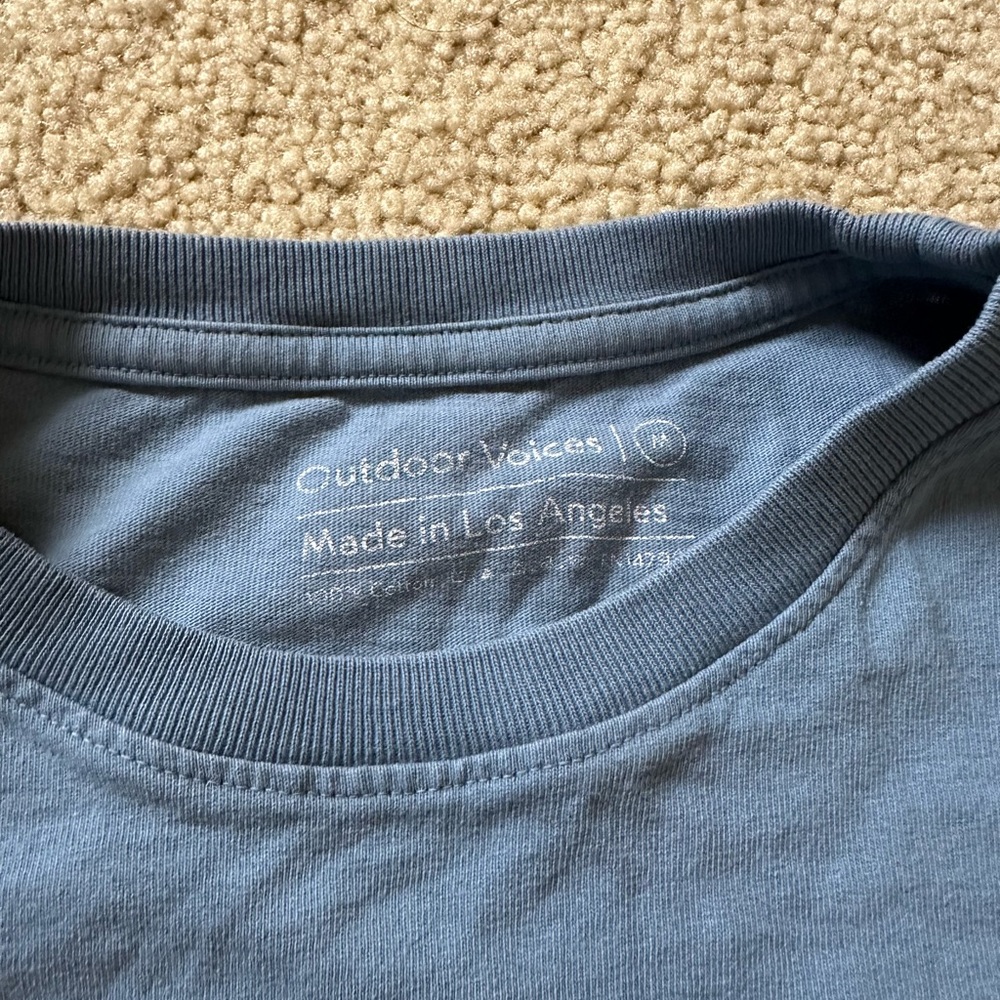 Outdoor Voices Long Sleeve Tee View 3